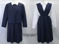 熊本信愛女学院の制服（冬）