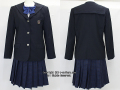 八王子市立由井中学校の制服（冬）