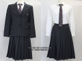 星野高校・共学部の制服（冬）