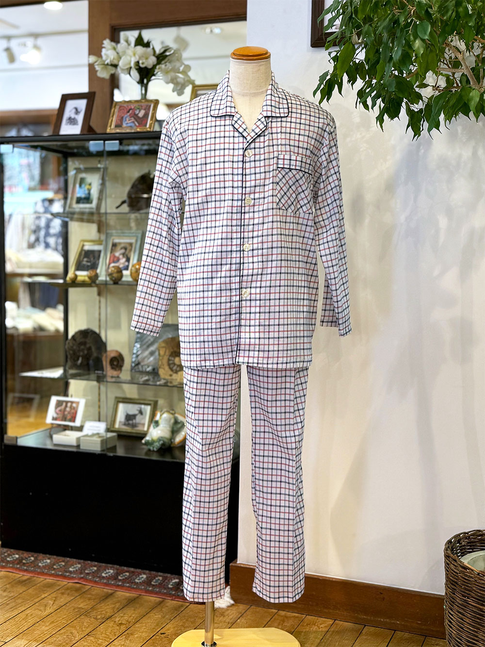 楊柳チェック柄