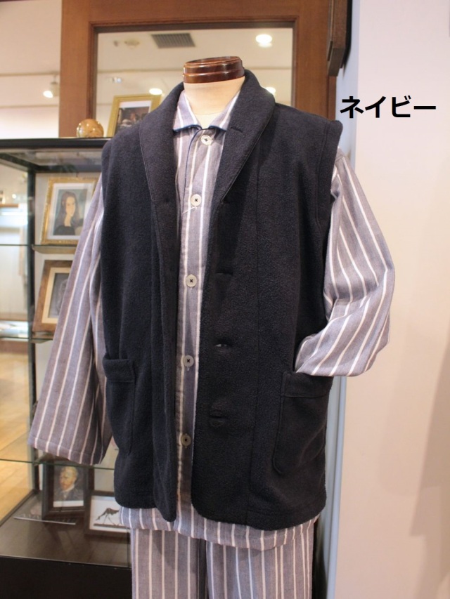 【Mens】両面フリース ベスト