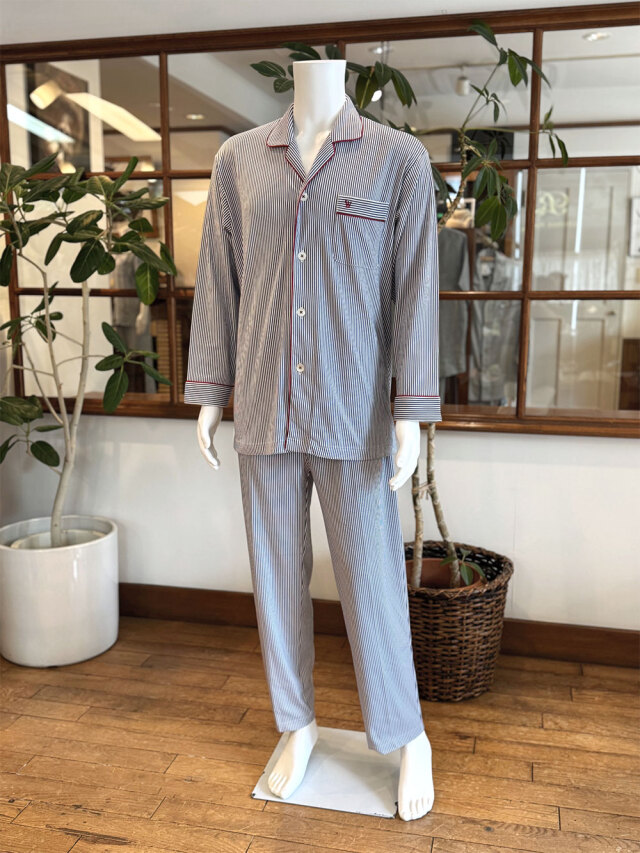 楽天市場】メンズ ソフトルームウェア ブリティッシュストライプ