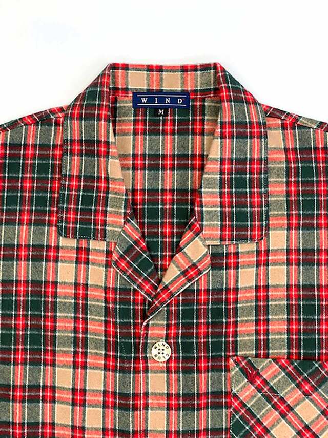 【Mens】ビエラ表起毛チェック柄