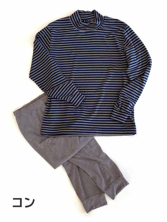 販売 ミップベア天竺中ボーダー・L☆三峰 WIND ウインド パジャマ