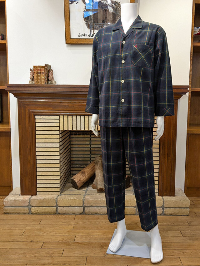 紳士パジャマ・ルームウェア 日本製 綿100％ WIND ウインド
