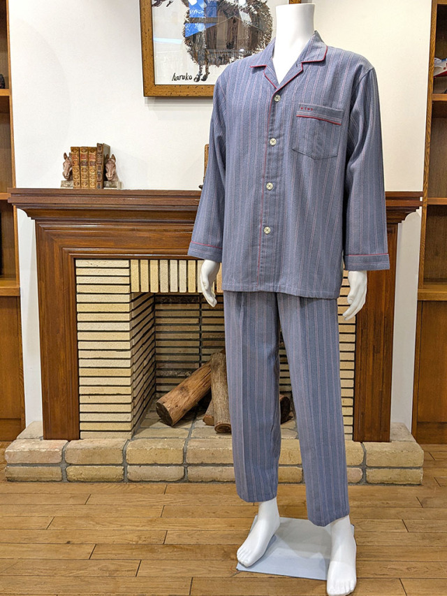 紳士パジャマ・ルームウェア 日本製 綿100％ WIND ウインド