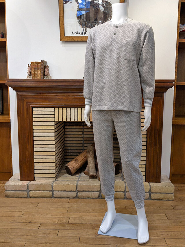 紳士パジャマ・ルームウェア 日本製 綿100％ WIND ウインド