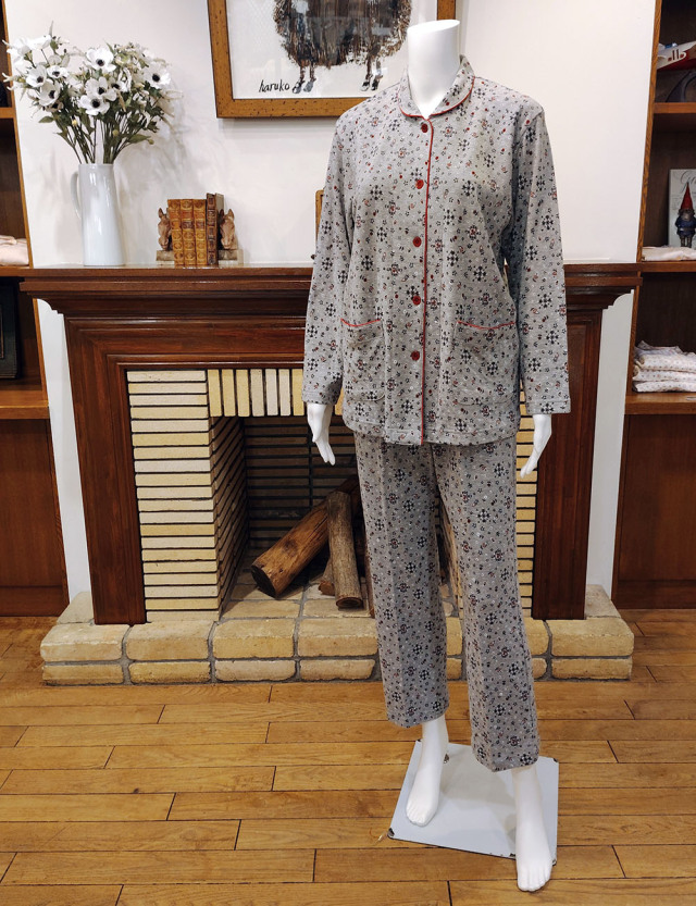 【Ladies】接結天竺キカペイズリー