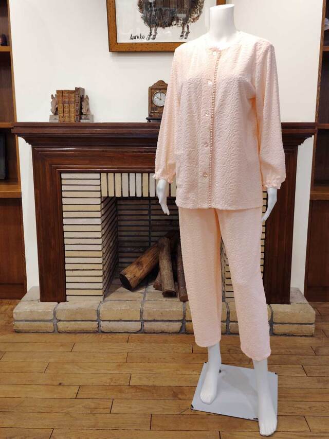 【Ladie's】ジャガードパイルキカ花　プチサイズ