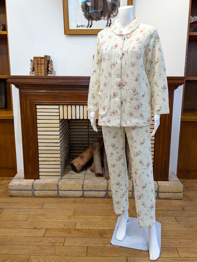 婦人パジャマ・ルームウェア 日本製 花柄 WIND Pajamas