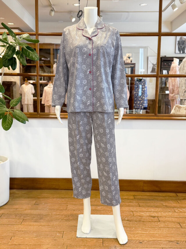 【Ladies】天竺シェル柄