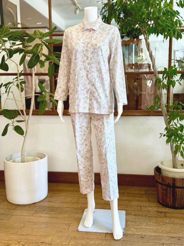 【Ladies】SZ天竺ミモザ柄（S,LLサイズあります）