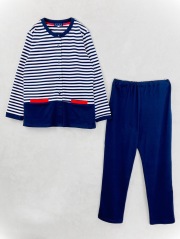 【Ladies】天竺中ボーダー×無地