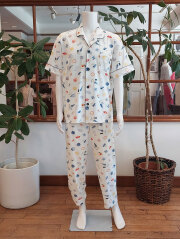 【Mens】SZ天竺パラソル柄（半袖）