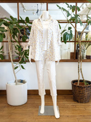 【Ladies】ピケ キカ 水玉柄　トップス