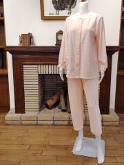 【Ladie's】ジャガードパイルキカ花　プチサイズ