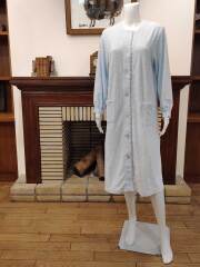 【Ladie's】ジャガードパイルキカ花柄　ネグリジェ