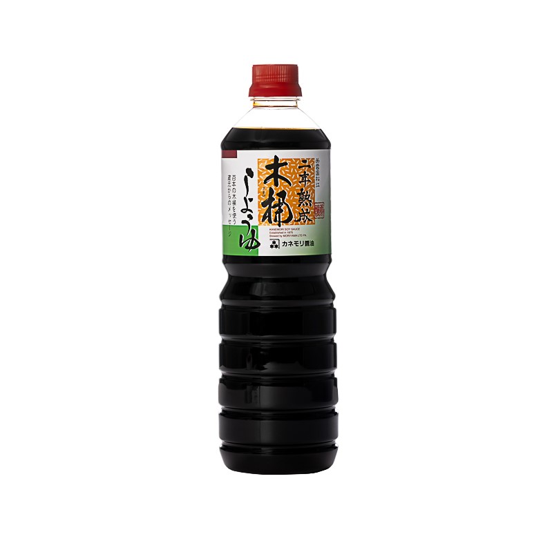 二年熟成 木桶醤油（2year-aged soy sauce) 1000ml
