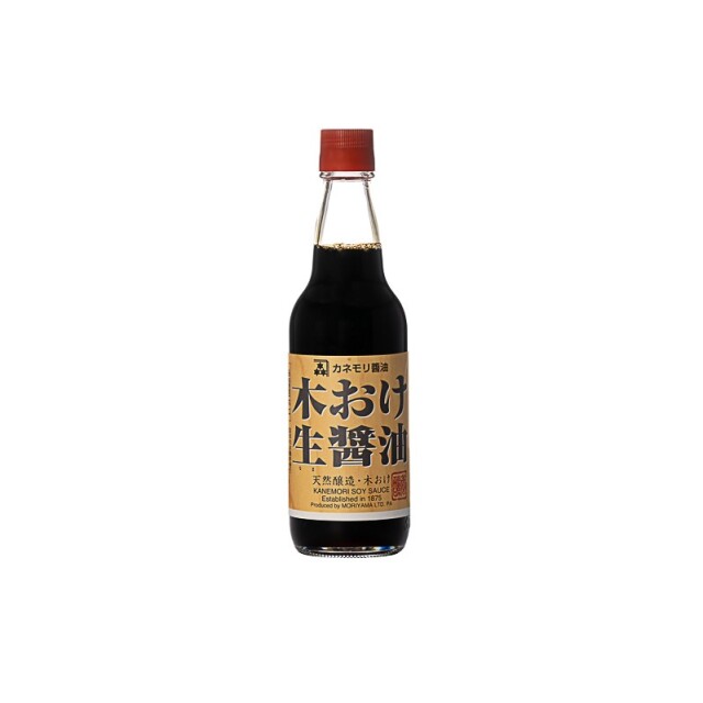 木おけ生醤油 (Kioke raw soy sauce) 360ml