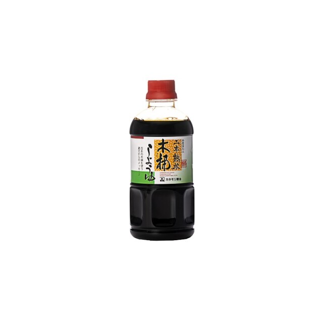 二年熟成 木桶醤油 (2-year aged soy sauce) 500ml