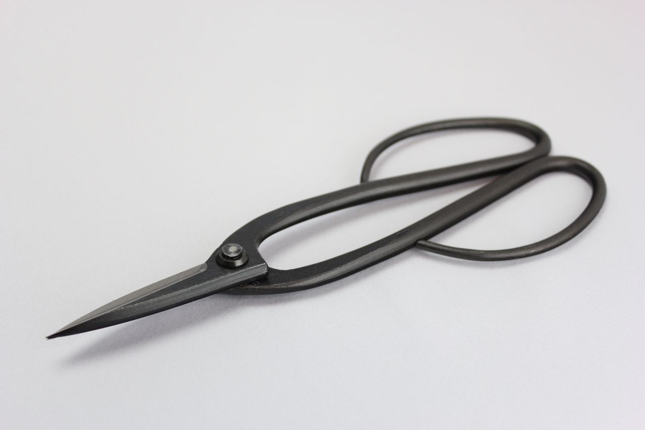 剪定鋏,盆栽鋏,盆栽道具,WABI-SABIオリジナル,足長盆栽鋏