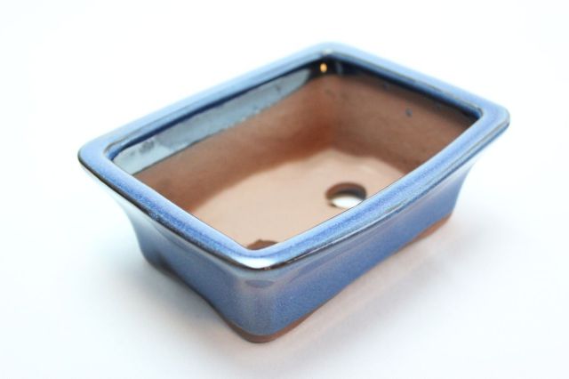 長方反方切足,生子,5号,中国鉢,植木鉢