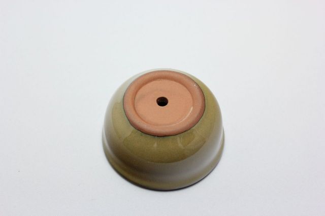 丸外縁,ソバ,4号,中国鉢,植木鉢