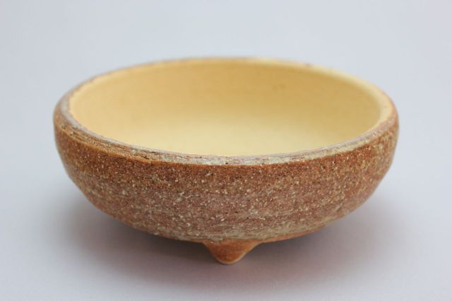 鉄鉢丸,5号,信楽焼,植木鉢,盆栽鉢