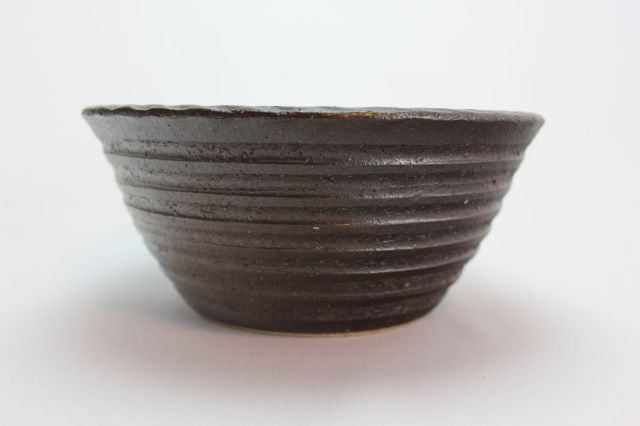 コゲ千段寄植鉢,6号,信楽焼,植木鉢,盆栽鉢