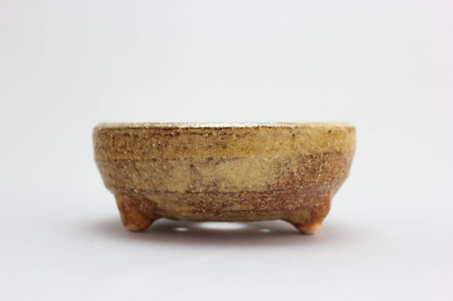 鉄鉢丸,4号,信楽焼,植木鉢,盆栽鉢