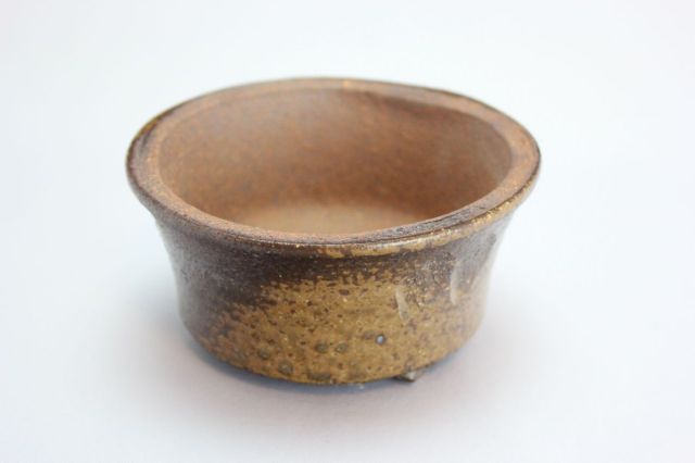 文五郎,古風,4号,信楽焼,植木鉢