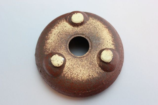 岩石鉄鉢,4号,信楽焼,植木鉢,盆栽鉢