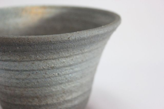文五郎,黒真珠大深,5号,信楽焼,植木鉢