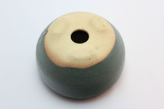 青銅鉄鉢丸,4.5号,信楽焼,植木鉢,盆栽鉢