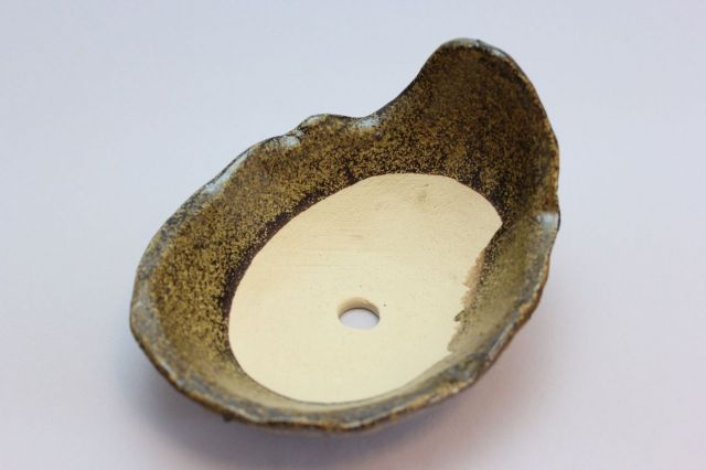 金そばくらま風,5号,信楽焼,植木鉢,盆栽鉢