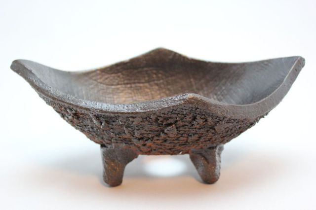 舟型,7号,信楽焼,植木鉢,盆栽鉢