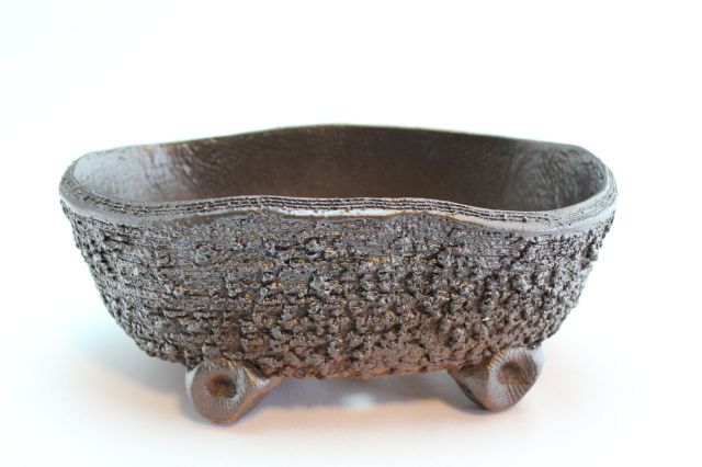 小判型,7.5号,信楽焼,植木鉢,盆栽鉢