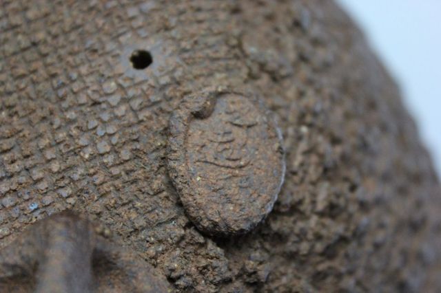 イラボ丸中深,8号,信楽焼,植木鉢,盆栽鉢