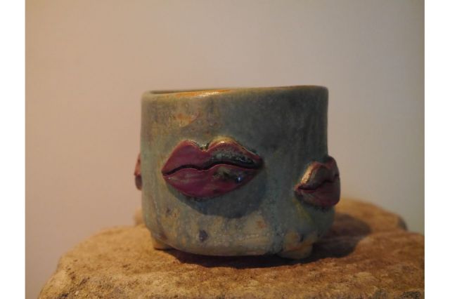Koyomi作,Lip,3号,ミニ盆栽,植木鉢