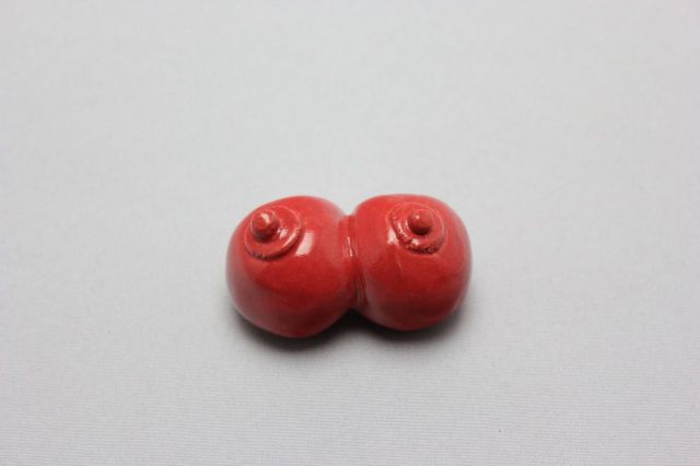 Rey作,おっぱい,盆栽道具置き(レッド),添景,マン盆栽