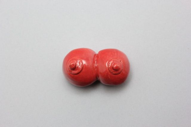 Rey作,おっぱい,盆栽道具置き(レッド),添景,マン盆栽