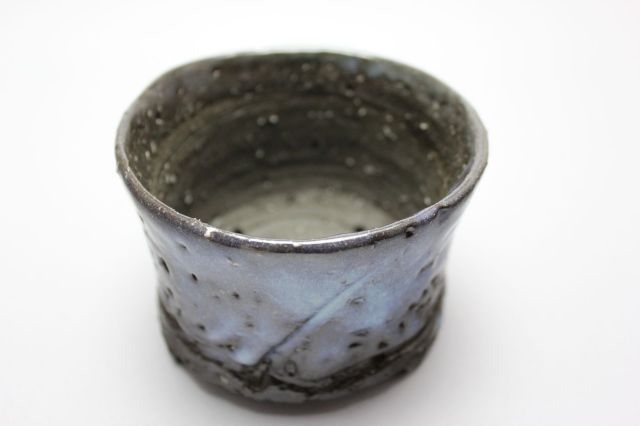 和田桂子作,マーキュリー・シャインアクア・イリュージョン,4号,ミニ盆栽,植木鉢