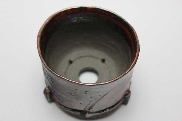 和田桂子作,マーズ・フレイム・スナイパー,4号,ミニ盆栽,植木鉢