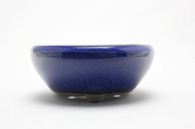 生子丸鉄鉢,3号,瀬戸焼,植木鉢,盆栽鉢