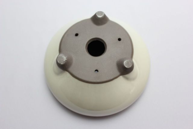 クリーム丸鉄鉢,5号,瀬戸焼,植木鉢,盆栽鉢