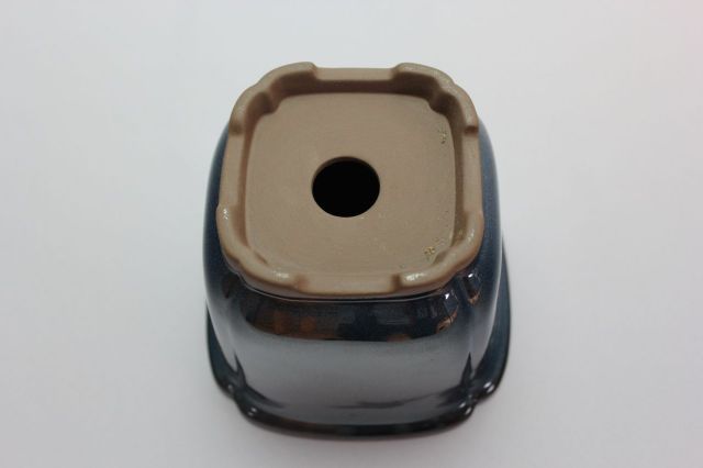 正方隅入,生子,3.5号,瀬戸焼,植木鉢