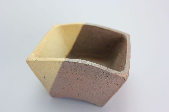 誠山,立扇鉢,3号,常滑焼,植木鉢