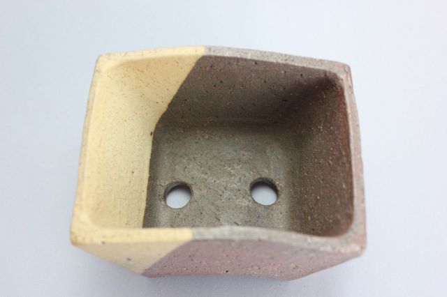 誠山,立扇鉢,3号,常滑焼,植木鉢