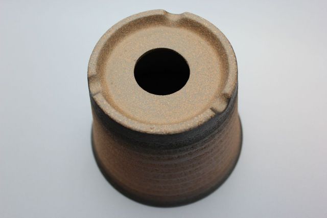 黒吹,ソリ型エビネ鉢,5号,萬古焼,植木鉢