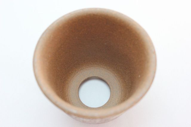 雪割草鉢,刷毛目,3.5号,萬古焼,植木鉢